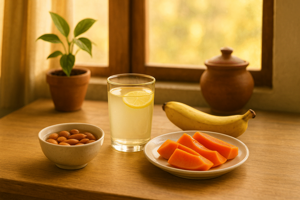 सुबह खाली पेट क्या खाएं सुबह खाली पेट क्या खाना चाहिए